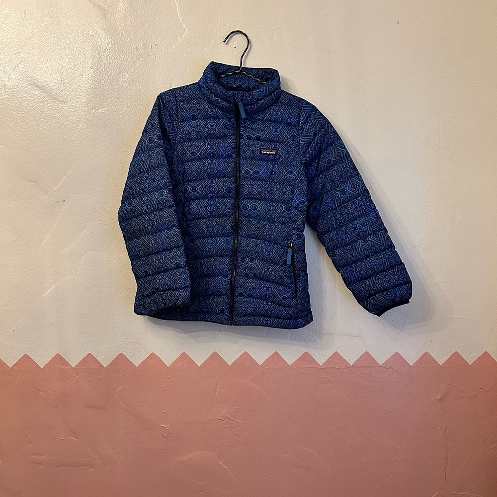 Patagonia Girls Down Sweater Size XL 14